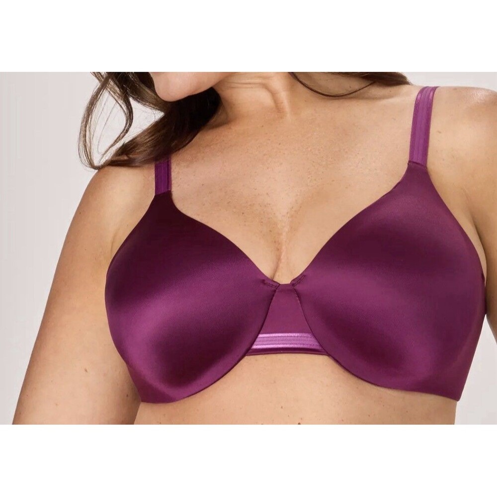 Bali One Smooth U Concealing and Shaping Underwire Bra 3W11 DF3W11 36c Red